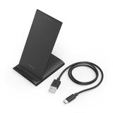 Hama QI-FC10S Smartphone Black USB Wireless charging Fast charging Indoor