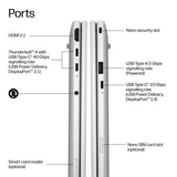 HP EliteBook 8 G2i 14 inch Notebook Next Gen AI PC Copilot+ PC Intel Core Ultra 5 325 Laptop 35.6 cm (14") WUXGA 32 GB LPDDR5x-SDRAM 512 GB SSD Wi-Fi 6E (802.11ax) Windows 11 Pro Silver