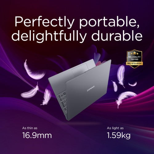Lenovo IdeaPad Slim 3 15IRU10 Intel Core 3 100U Laptop 38.9 cm (15.3") WUXGA 8 GB DDR5-SDRAM 256 GB SSD Wi-Fi 7 (802.11be) Windows 11 Home English Grey