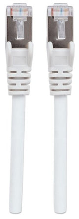 Intellinet Network Patch Cable, Cat6, 20m, White, Copper, S/FTP, LSOH / LSZH, PVC, RJ45, Gold Plated Contacts, Snagless, Booted, Lifetime Warranty