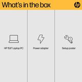 HP 15-fc0020na AMD Ryzen™ 5 7520U Laptop 39.6 cm (15.6") Full HD 8 GB LPDDR5-SDRAM 256 GB SSD Wi-Fi 6 (802.11ax) Windows 11 Home Blue