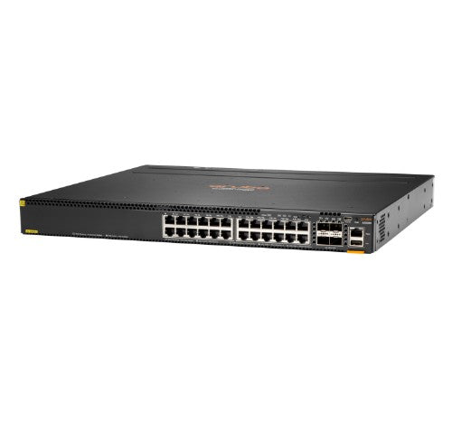 HPE Aruba Networking Aruba 6300M 24-port 1GbE Class 4 PoE & 4-port SFP56 Managed L3 Gigabit Ethernet (10/100/1000) Power over Ethernet (PoE) 1U