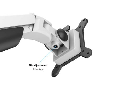 Multibrackets M VESA Gas Lift Arm Single White