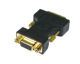 Cables Direct CDL-DV001 cable gender changer DVI-A VGA Black, Gold