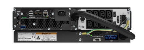 APC Smart-UPS On-Line, 1500VA, Rackmount 3U, 230V, 8x C13 IEC outlets, Network Card, Extended runtime, W/ rail kit, W/ Lithium-ion external battery