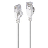 Lindy 1m Cat.6A U/UTP Ultra Slim Network Cable, Grey