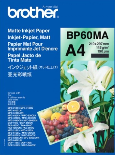 Brother BP-60MA printing paper A4 (210x297 mm) Matte 25 sheets White