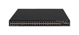HPE Networking Comware Switch 48p 10/100/1000BASE-T 4p SFP+ 1G/10G 1-slot 2xFan 2xPSU TAA 5520HI