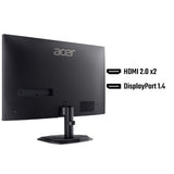 Acer KG0 Nitro KG240YW3bmiipx - 23.8'' FHD (1920x1080), IPS, 240Hz, 1ms, FreeSync Premium UK, Black