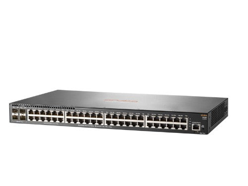 HPE Aruba Networking Aruba 2930F 48G 4SFP Managed L3 Gigabit Ethernet (10/100/1000) 1U Grey