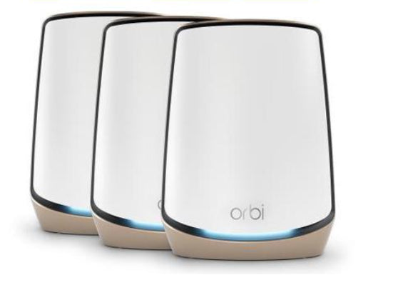 NETGEAR Orbi 860 AX6000 WiFi System Tri-band (2.4 GHz / 5 GHz / 5 GHz) Wi-Fi 6 (802.11ax) White 4 Internal  - Networking - Netgear