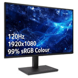 Acer B7 Vero B277G business monitor - 27", Full HD (1920x1080), IPS, 120Hz, 1ms, AdaptiveSync, height adjustable, HDMI, DP, USB-C