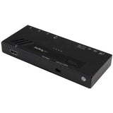 StarTech.com 4-Port HDMI Automatic Video Switch - 4K with Fast Switching - TAA