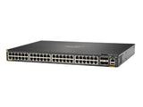 HPE Aruba Networking Aruba 6300F 48-port 1GbE Class 4 PoE & 4-port SFP56 Managed L3 Gigabit Ethernet (10/100/1000) Power over Ethernet (PoE) 1U Grey