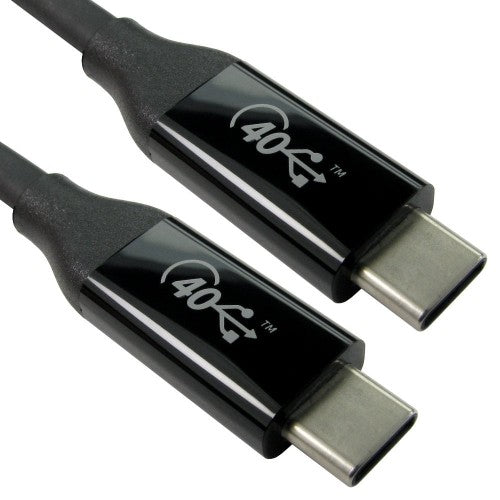 Cables Direct USB4-4080RH USB cable USB4 Gen 2x2 0.8 m USB C Black