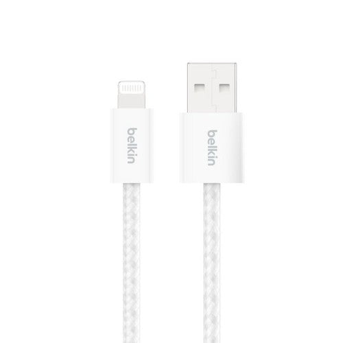 Belkin BoostCharge USB cable USB 2.0 USB A USB C/Lightning White