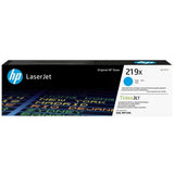 HP W2191X/219X Toner cartridge cyan high-capacity, 2.5K pages ISO/IEC 19798 for HP CLJ Pro 3202/e