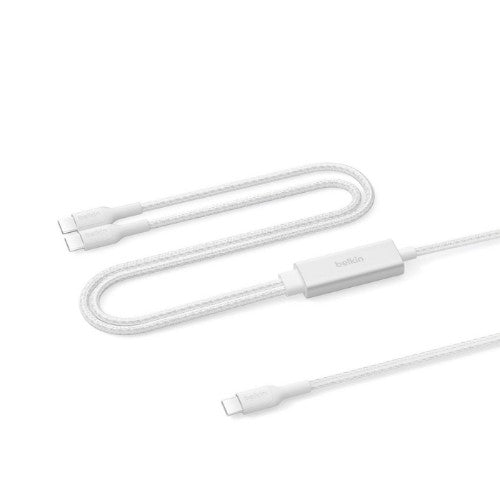 Belkin CAC004hq1.5MWH USB cable USB 2.0 1.5 m USB C 2 x USB C White