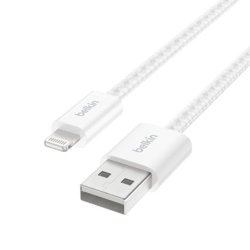 Belkin BoostCharge USB cable USB 2.0 USB A USB C/Lightning White