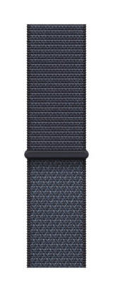 Apple MFFH4ZM/A smart wearable accessory Band Blue Nylon, Recycled polyester, Spandex