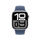 Apple MXLE3ZM/A smart wearable accessory Band Blue Fluoroelastomer