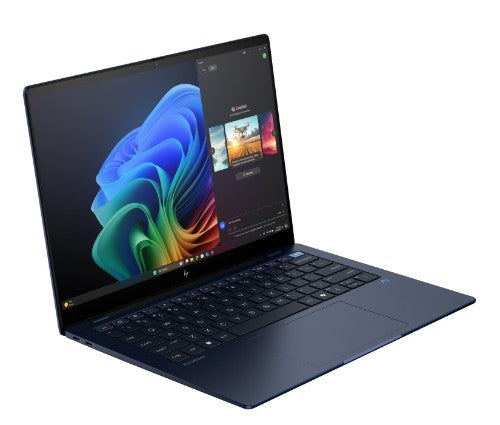 HP EliteBook Ultra G1q AI PC Copilot+ PC Snapdragon X1E-78-100 Laptop 35.6 cm (14") Touchscreen 2.2K 16 GB LPDDR5x-SDRAM 1 TB SSD Wi-Fi 6E (802.11ax) Windows 11 Pro Blue