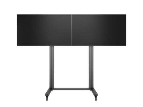 Multibrackets M Public Display Stand 210 Dual Screen 50"-77" Black