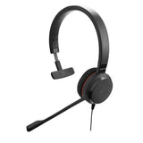 Jabra Evolve 20 Headset Wired Head-band Office/Call center USB Type-C / USB Type-A Black