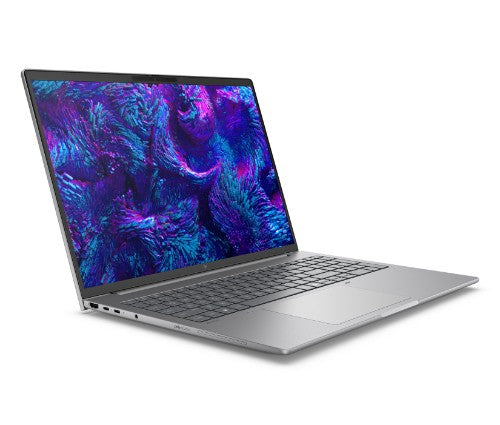 HP ZBook 8 G1i 16 Wolf Pro Security Edition - Data Science Intel Core Ultra 9 285H Mobile workstation 40.6 cm (16") Touchscreen WUXGA 64 GB DDR5-SDRAM 1 TB SSD NVIDIA RTX 500 Ada Wi-Fi 7 (802.11be) Windows 11 Pro AI Workstation, AI PC Silver