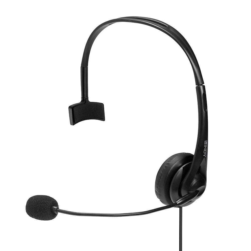 3.5mm and USB Type C Monaural Headset with In-Line Control