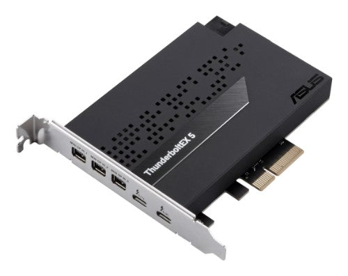 ASUS ThunderboltEX 5 interface cards/adapter Internal Mini DisplayPort, PCIe, USB 2.0