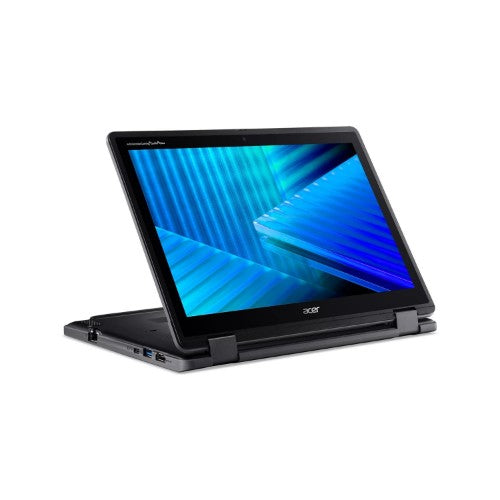 Acer TravelMate B3 Spin 12 TMB312RN-31-TCO - Flip design - Intel N-series - N150 / up to 3.6 GHz - Win 11 Pro Education - Intel Graphics - 8 GB RAM - 256 GB SSD NVMe, 3D Triple-level Cell (TLC) - 12.2" IPS touchscreen 1920 x 1200 - Gigabit Ethernet - Wi-F