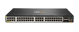 HPE Aruba Networking CX 6300M 48-port Smart Rate 1/2.5/5GbE Class 6 PoE and 4-port SFP56 Switch
