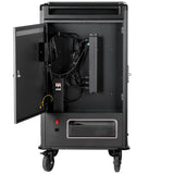 V7 30 Devices Schuko AC Charge Cart - Secure, Store and Charge Chromebooks, Notebooks and Tablets. Padded shelves with durable dividers, rubber casters, IEC 62368-1 Certified