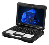Panasonic Toughbook 40 Mk2 Intel Core Ultra 7 165H Laptop 35.6 cm (14") Touchscreen Full HD 16 GB DDR5-SDRAM 512 GB SSD Wi-Fi 7 (802.11be) Windows 11 Pro Black, Silver