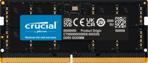 Crucial CT48G56C46S5 memory module 48 GB 1 x 48 GB DDR5 262-pin SO-DIMM ECC