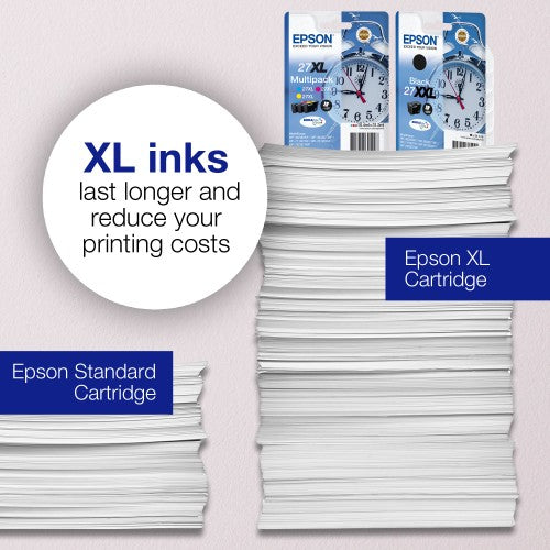 Epson C13T27054012/27 Ink cartridge multi pack C,M,Y 3x350pg3x3,6ml Pack=3 for Epson WF 3620