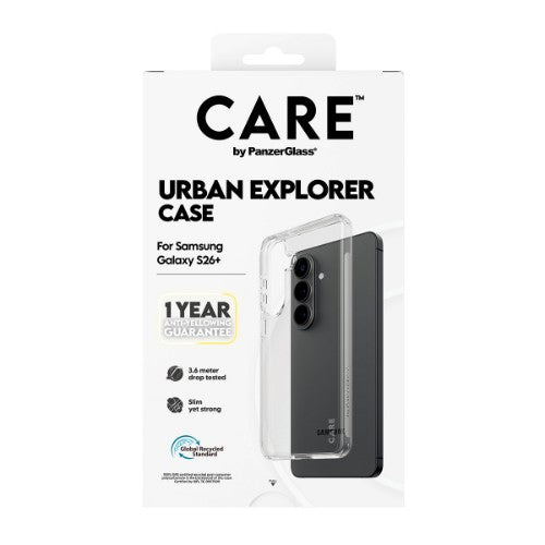 PanzerGlass CARE™ by ® Urban Explorer Case Transparent Samsung Galaxy S26+