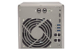 QNAP TS-453A NAS Tower Intel® Celeron® N3150 4 GB DDR3L 12 TB HDD QNAP Turbo System Aluminium, Black
