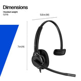 HP Poly Mission 425 Stereo USB Wired Headset (Bulk)