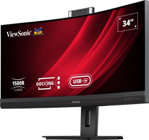 Viewsonic VG3457CV computer monitor 86.4 cm (34") 3440 x 1440 pixels UltraWide Quad HD LED Black