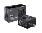 MSI MAG A750BN PCIE5 II power supply unit 750 W 24-pin ATX ATX Black