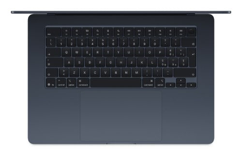 Apple MacBook Air Apple M M4 Laptop 38.9 cm (15.3") 16 GB 256 GB SSD Wi-Fi 6E (802.11ax) macOS Sequoia UK English Navy