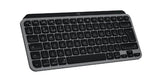Logitech MX Keys Mini For Mac keyboard Home/Office Bluetooth QWERTY UK English Black, Grey