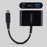 StarTech.com USB-C to HDMI Multiport Adapter with 140W PD Charging, 4K 60Hz HDMI, USB 5Gbps Hub, Mini Dock For MacBook / Dell / Thinkpad / HP / iPad / Tablets