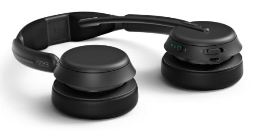 EPOS IMPACT 1061, Double-sided Bluetooth headset with stand