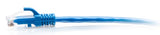 C2G 1.5m Cat6a Snagless Unshielded (UTP) Slim Ethernet Patch Cable - Blue