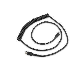 Zebra CBA-UF6-C09ZAR barcode reader accessory USB cable  - Computers - Zebra