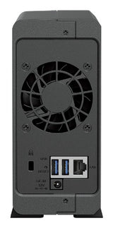 Synology DiskStation DS124 + 1 x HAT3300 6TB NAS Desktop Realtek RTD1619B 1 GB DDR4 HDD DiskStation Manager Black