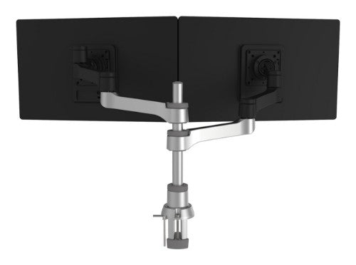 R-Go Tools Monitor arm R-Go Zepher Dual, for two monitors, fully adjustable, 0- 8 kg load capacity, 100% circular, black